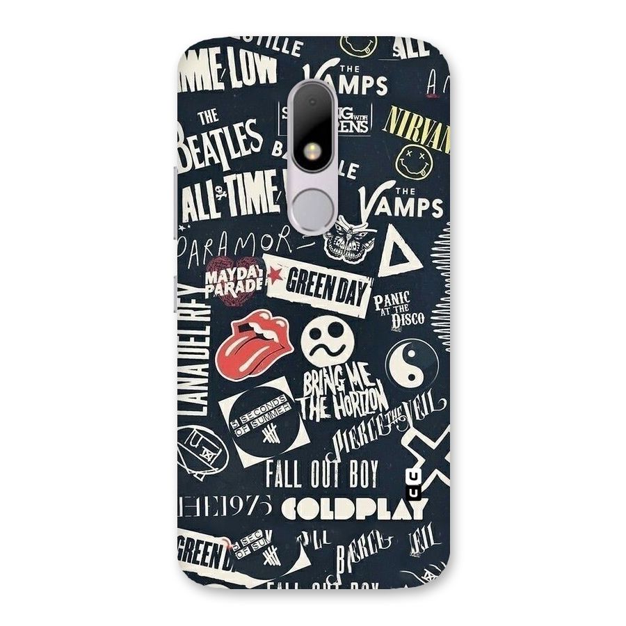Music My Paradise Back Case for Moto M