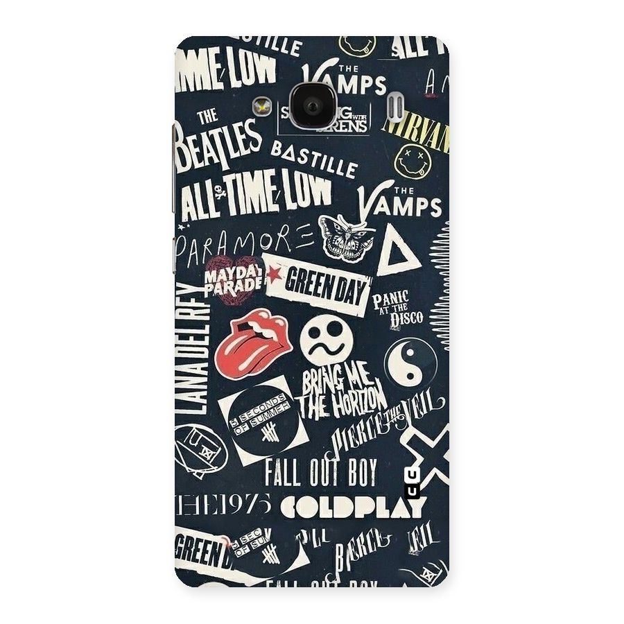 Music My Paradise Back Case for Redmi 2s