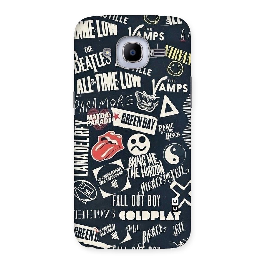 Music My Paradise Back Case for Samsung Galaxy J2 2016