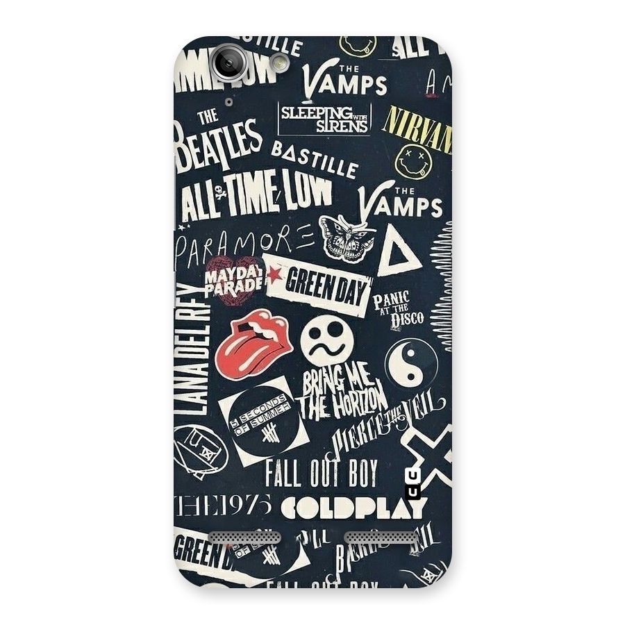 Music My Paradise Back Case for Vibe K5