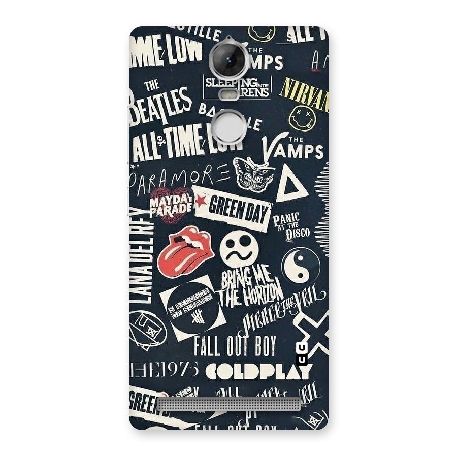 Music My Paradise Back Case for Vibe K5 Note