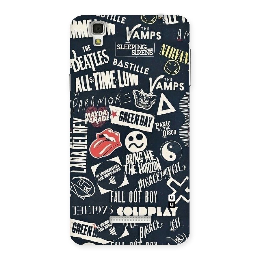 Music My Paradise Back Case for Yu Yureka