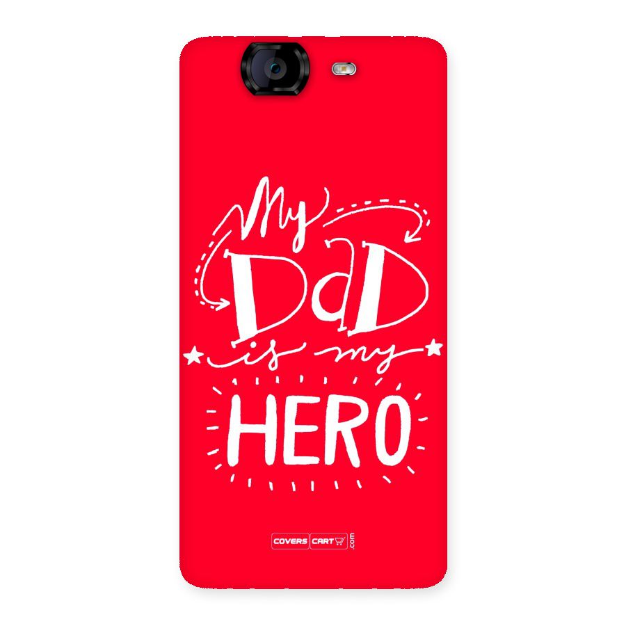 My Dad My Hero Back Case for Canvas Knight A350