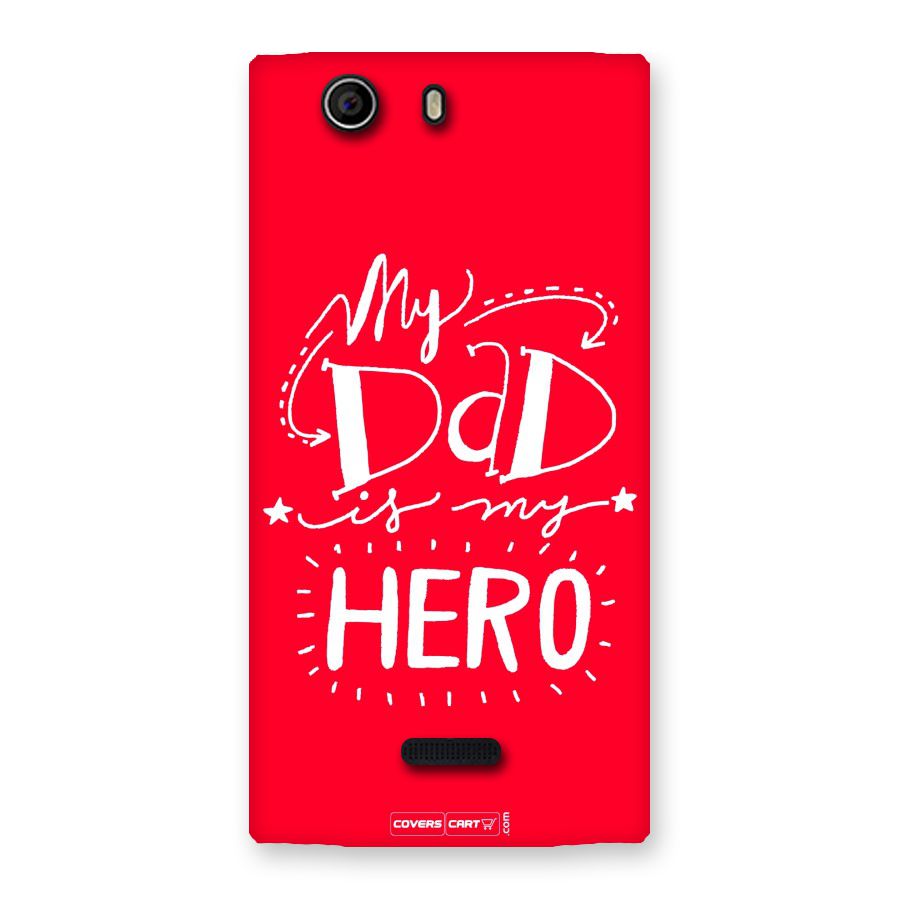 My Dad My Hero Back Case for Canvas Nitro 2 E311