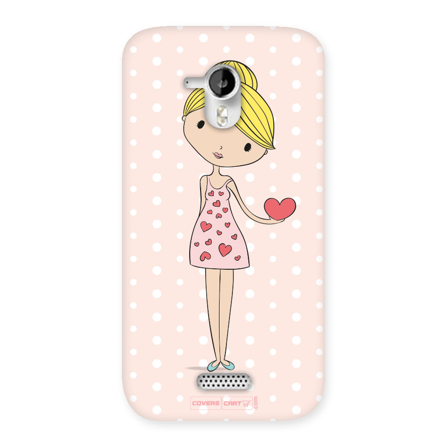 My Innocent Heart Back Case for Micromax A116 Canvas HD