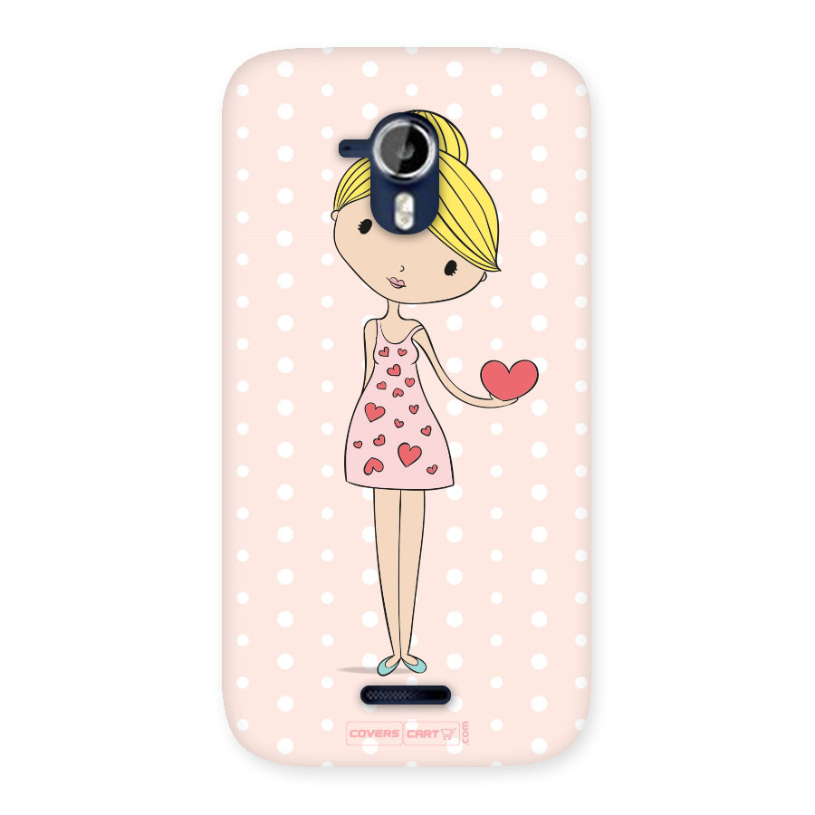 My Innocent Heart Back Case for Micromax A117 Canvas Magnus