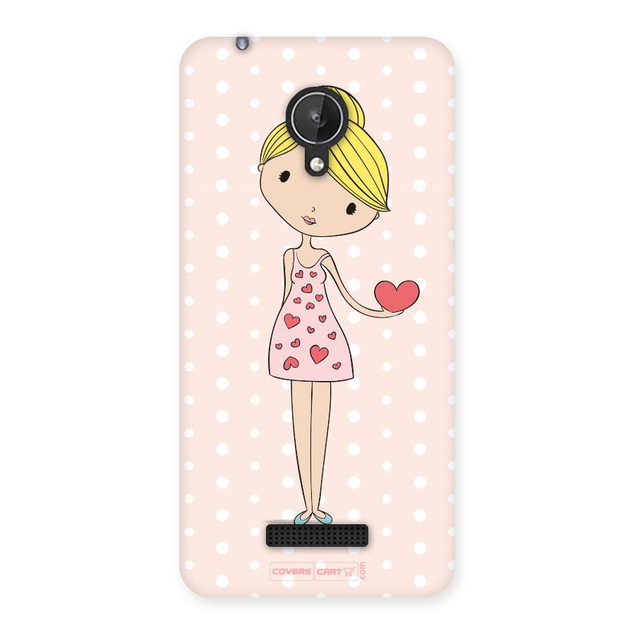 My Innocent Heart Back Case for Micromax Canvas Spark Q380