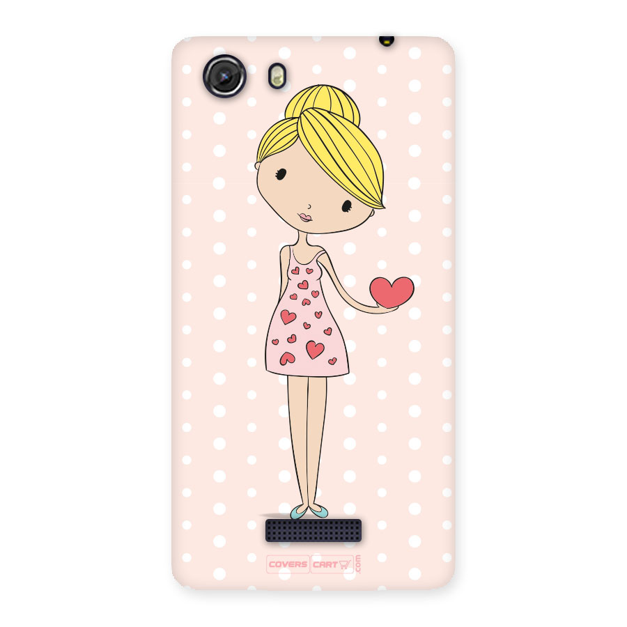 My Innocent Heart Back Case for Micromax Unite 3