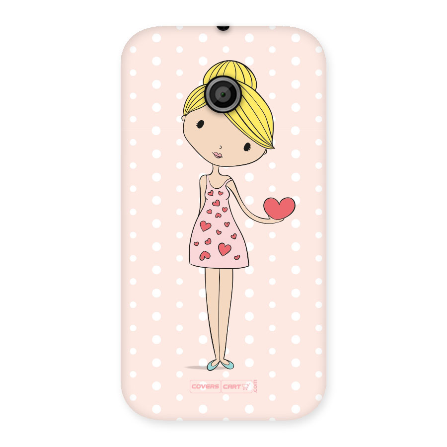 My Innocent Heart Back Case for Moto E
