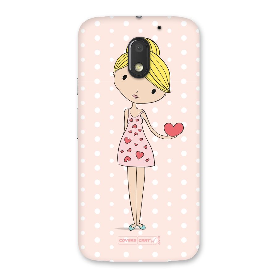 My Innocent Heart Back Case for Moto E3 Power