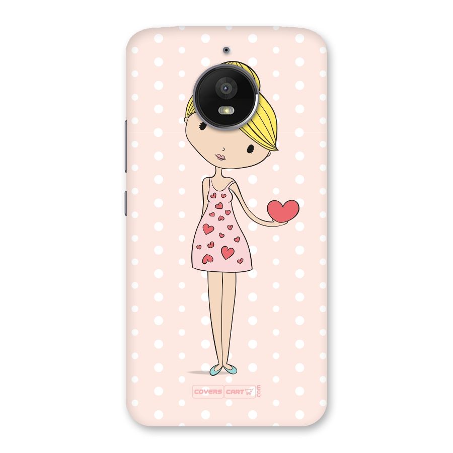 My Innocent Heart Back Case for Moto E4 Plus