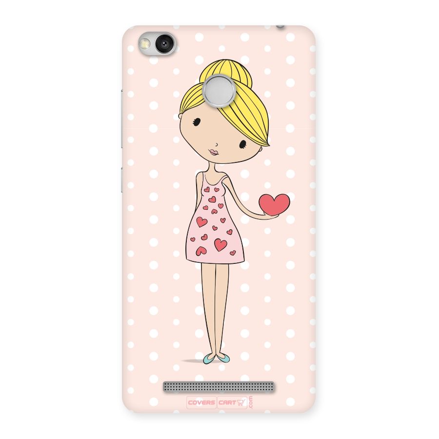 My Innocent Heart Back Case for Redmi 3S Prime