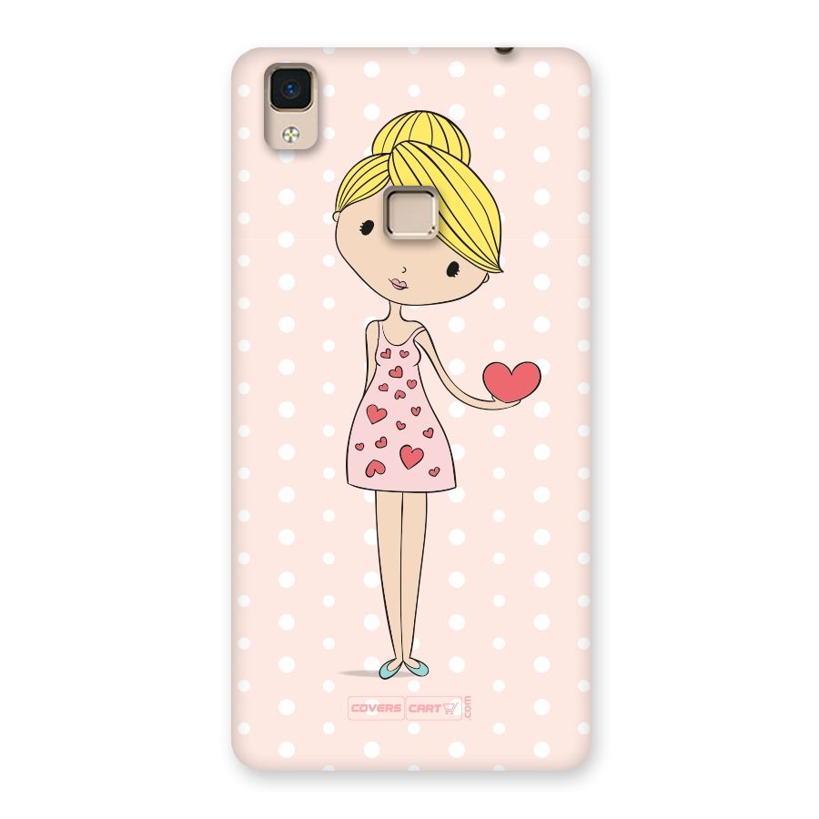 My Innocent Heart Back Case for V3 Max
