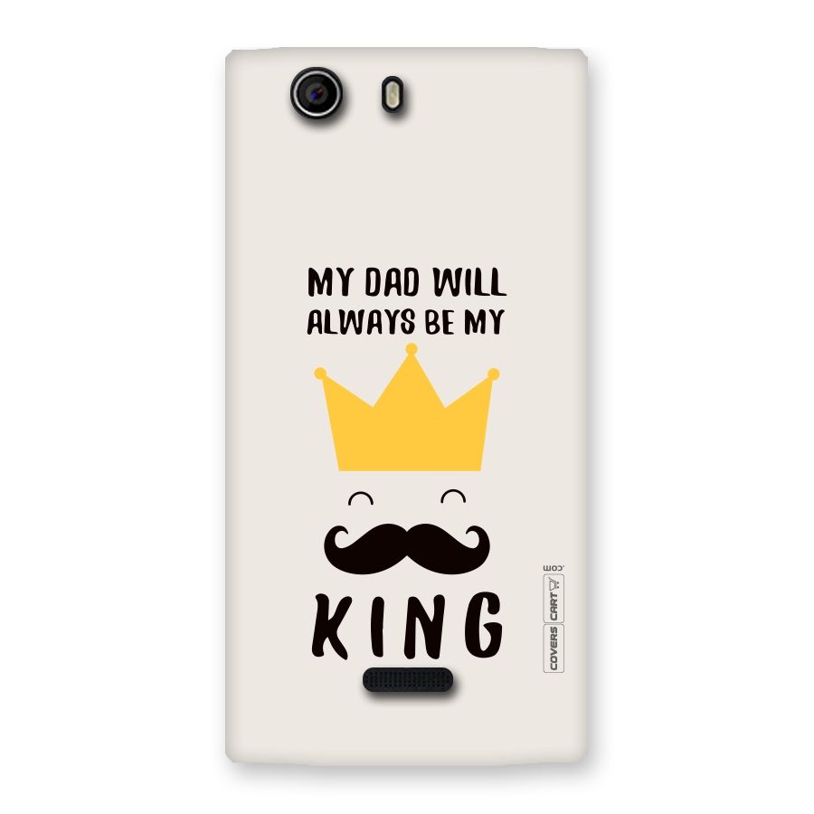 My King Dad Back Case for Canvas Nitro 2 E311