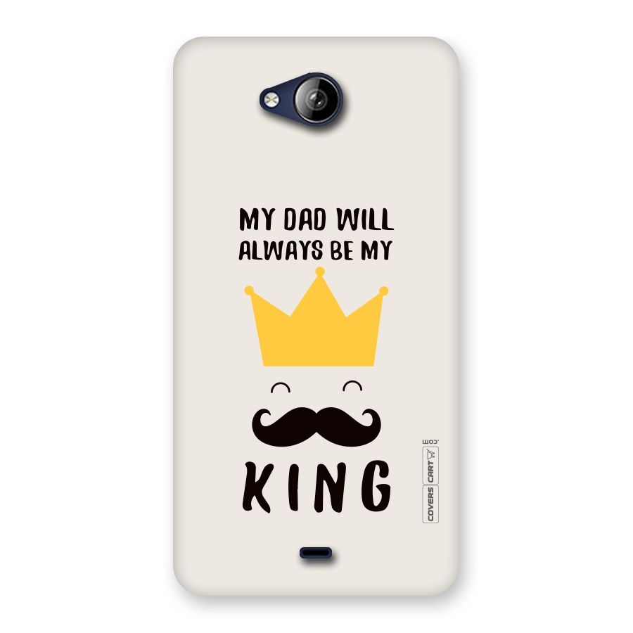 My King Dad Back Case for Canvas Play Q355