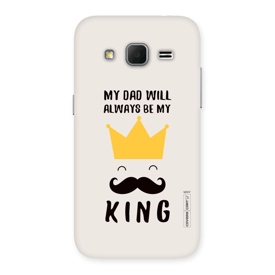 My King Dad Back Case for Galaxy Core Prime