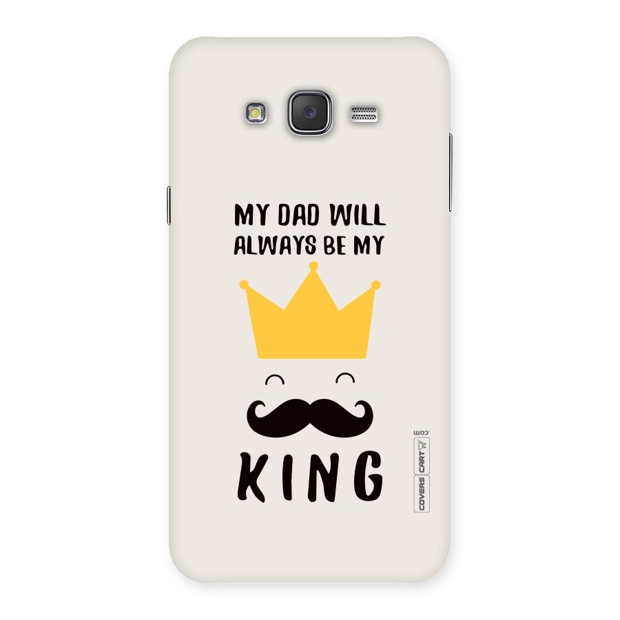 My King Dad Back Case for Galaxy J7
