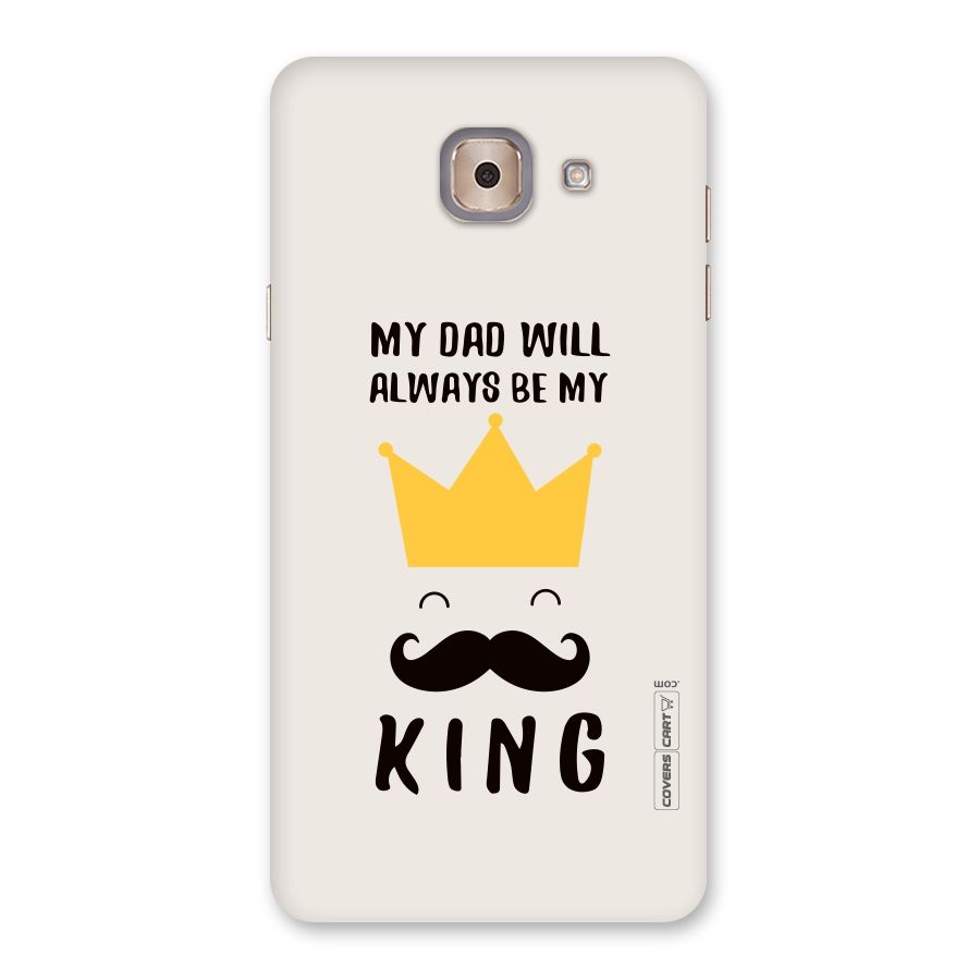 My King Dad Back Case for Galaxy J7 Max