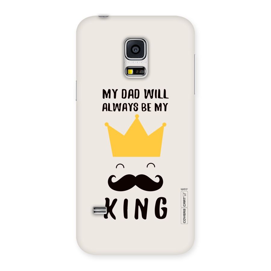 My King Dad Back Case for Galaxy S5 Mini