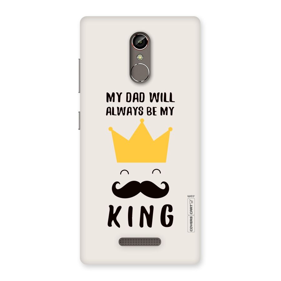 My King Dad Back Case for Gionee S6s