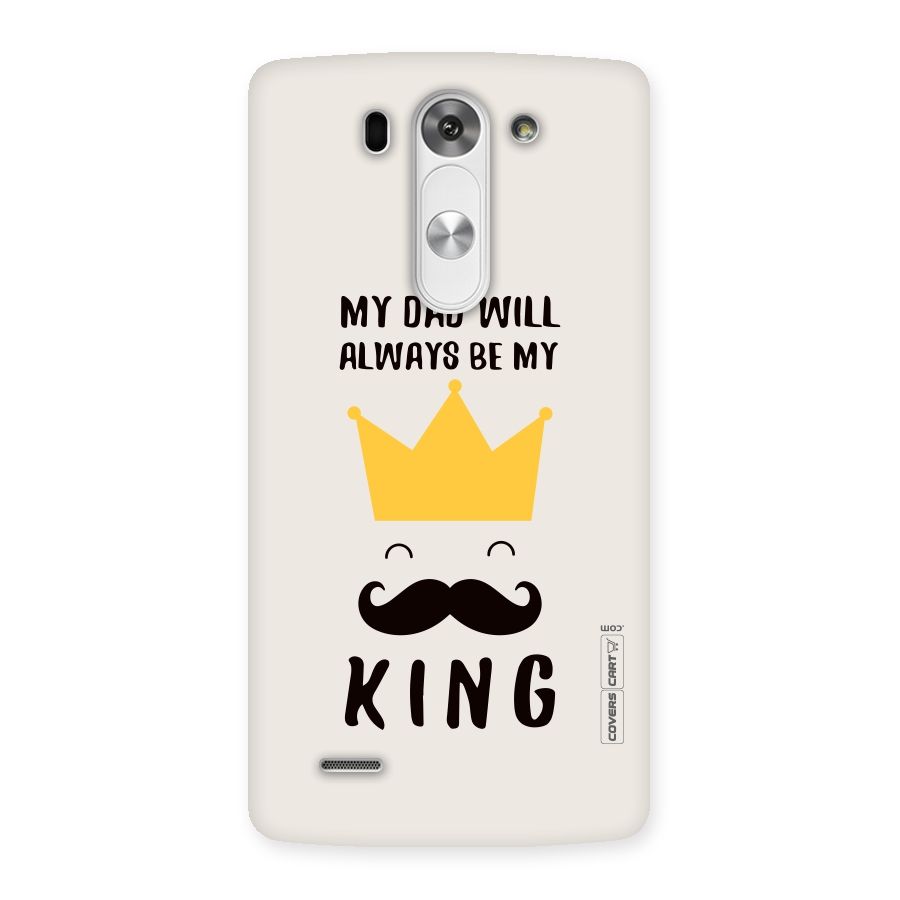 My King Dad Back Case for LG G3 Beat