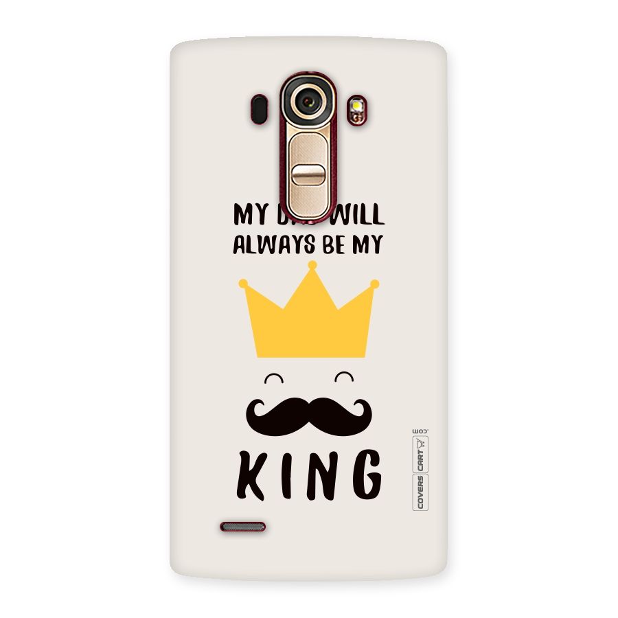 My King Dad Back Case for LG G4