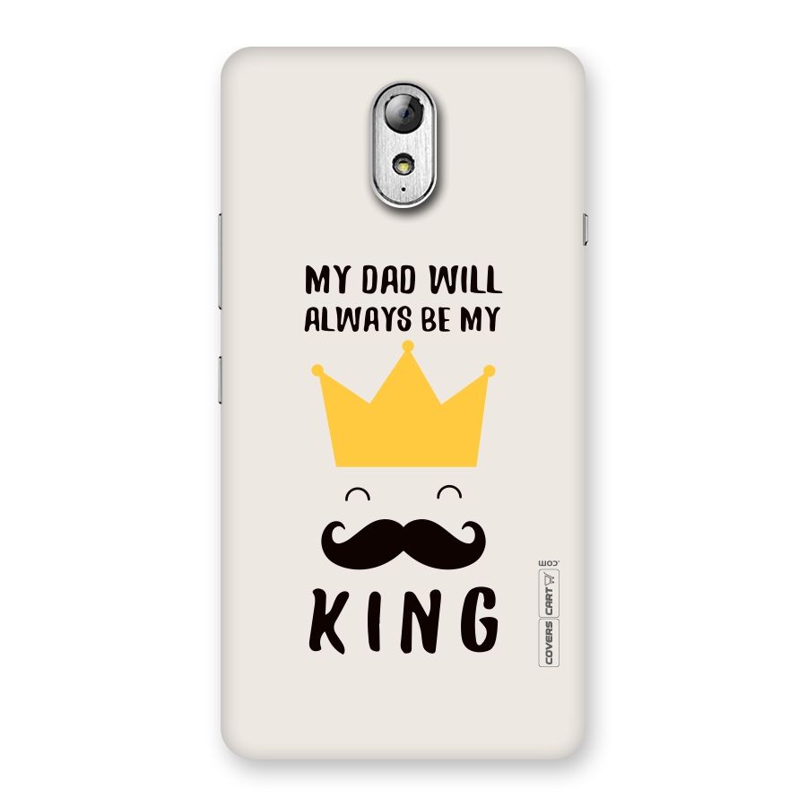 My King Dad Back Case for Lenovo Vibe P1M
