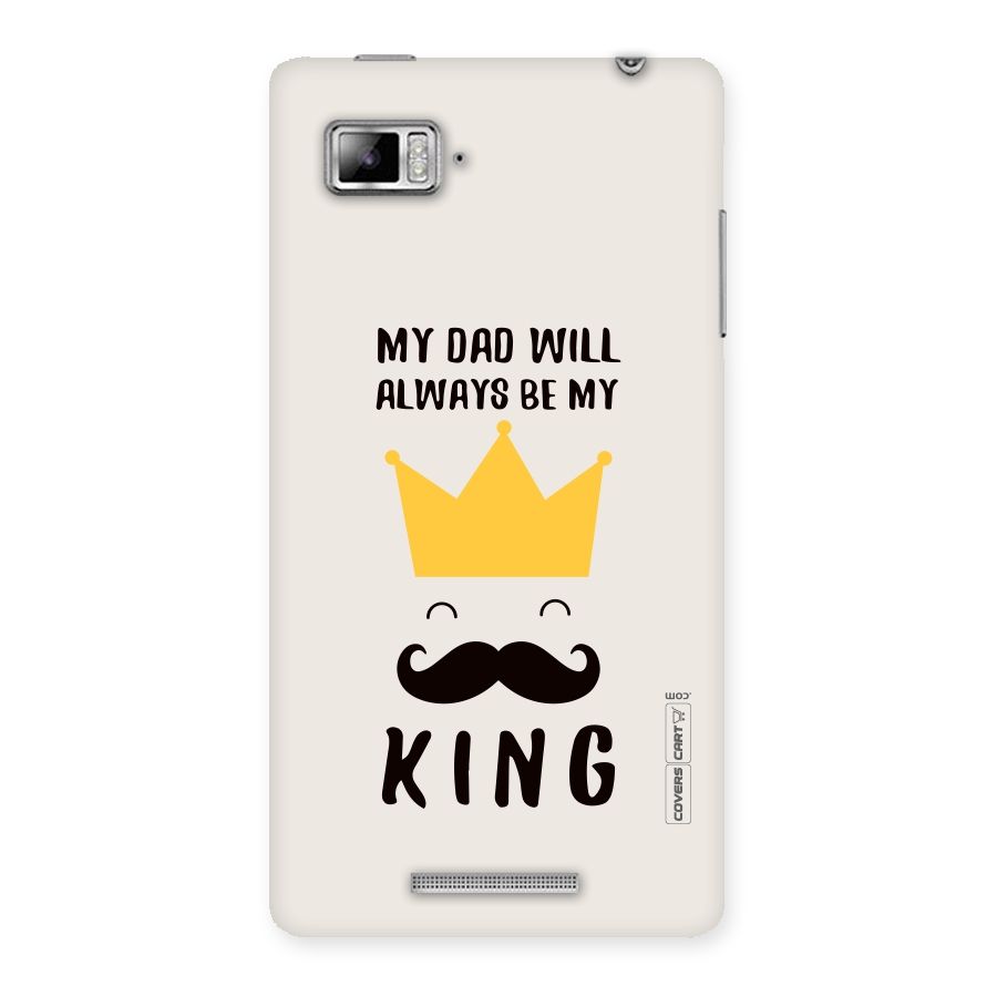 My King Dad Back Case for Lenovo Vibe Z K910