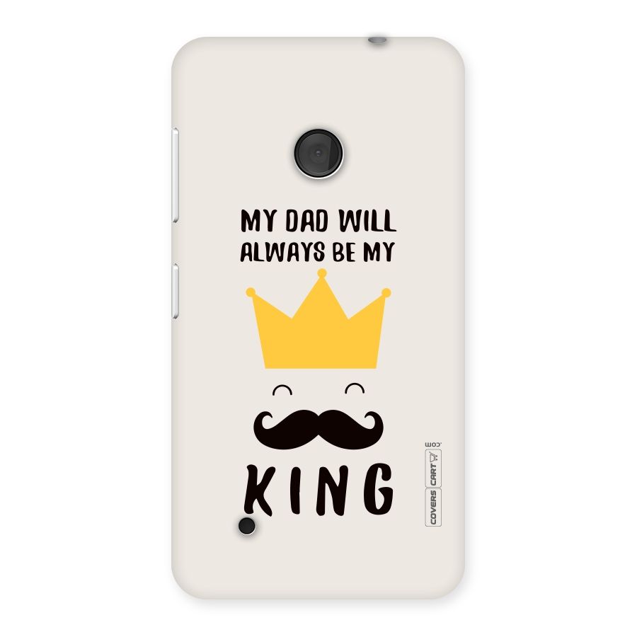 My King Dad Back Case for Lumia 530