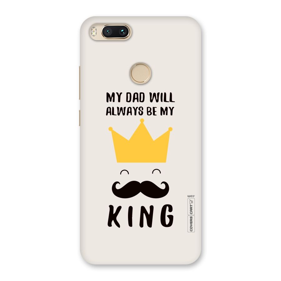 My King Dad Back Case for Mi A1
