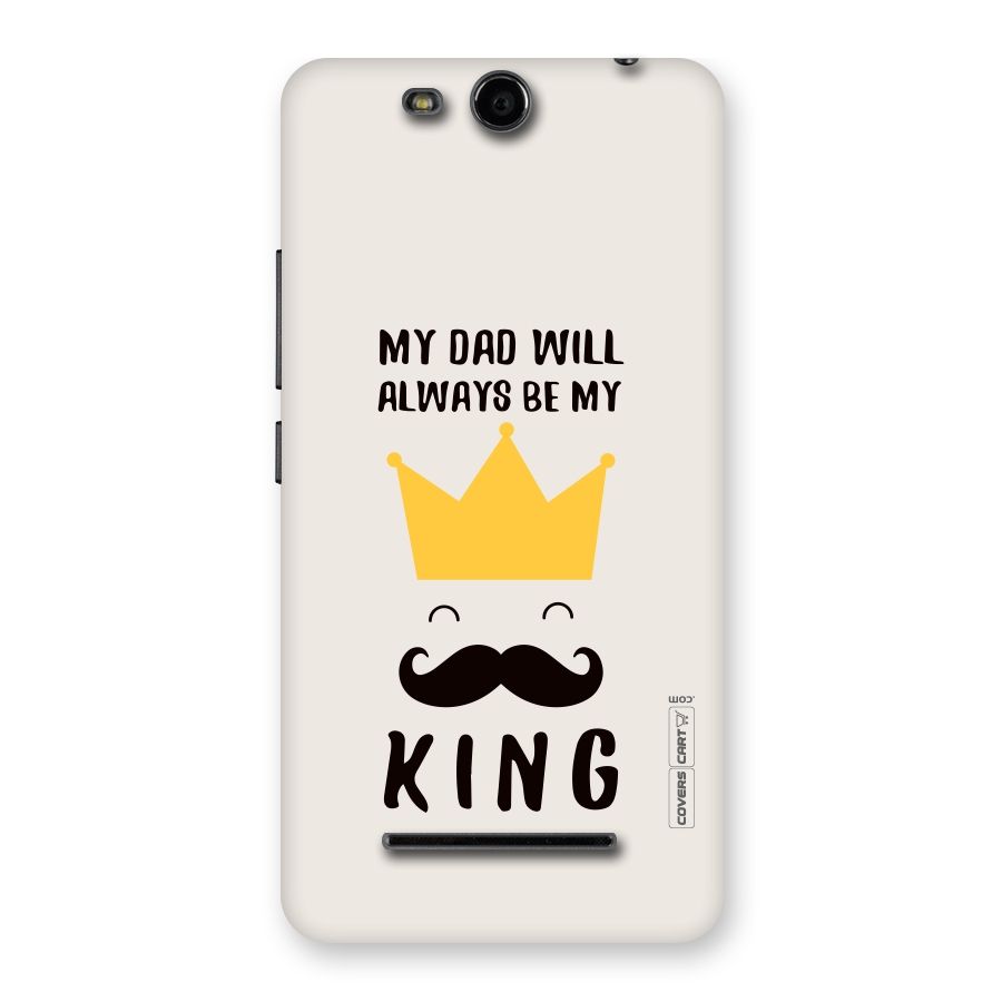 My King Dad Back Case for Micromax Canvas Juice 3 Q392