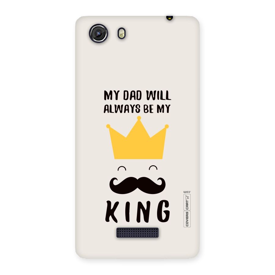 My King Dad Back Case for Micromax Unite 3