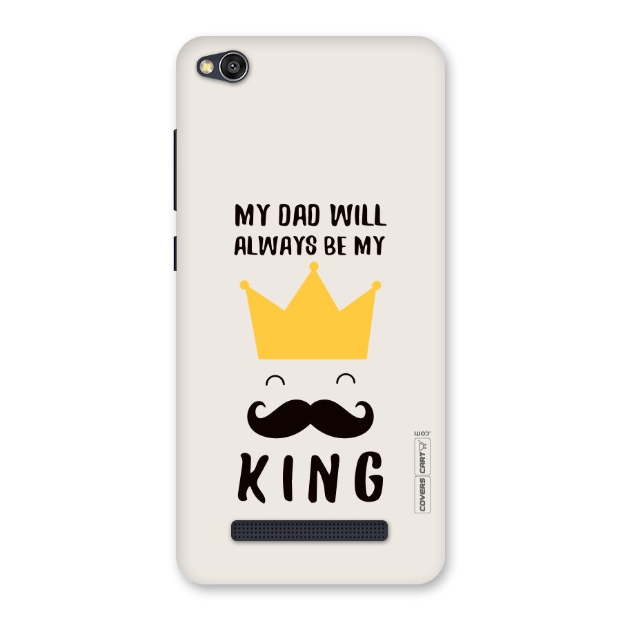 My King Dad Back Case for Redmi 4A