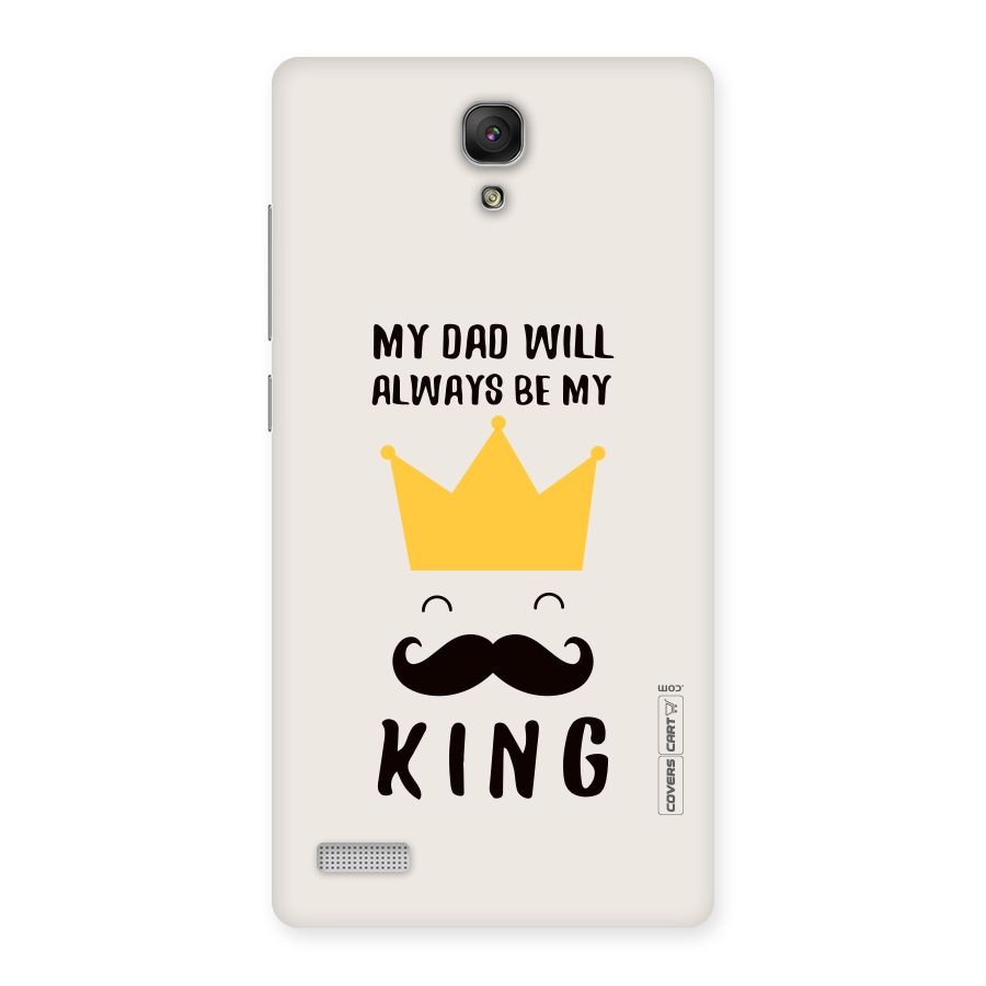 My King Dad Back Case for Redmi Note