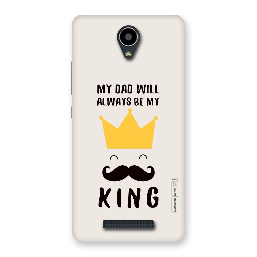 My King Dad Back Case for Redmi Note 2