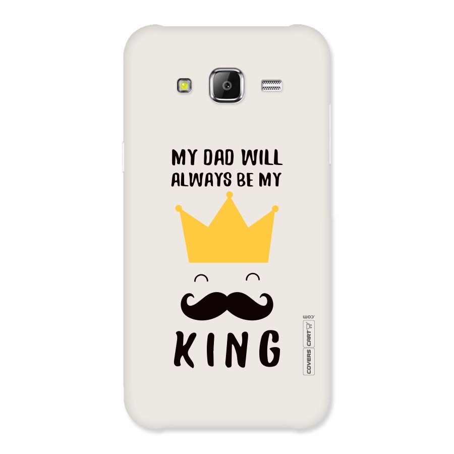 My King Dad Back Case for Samsung Galaxy J5