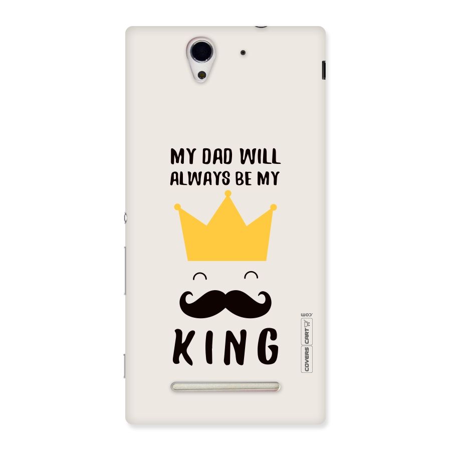My King Dad Back Case for Sony Xperia C3