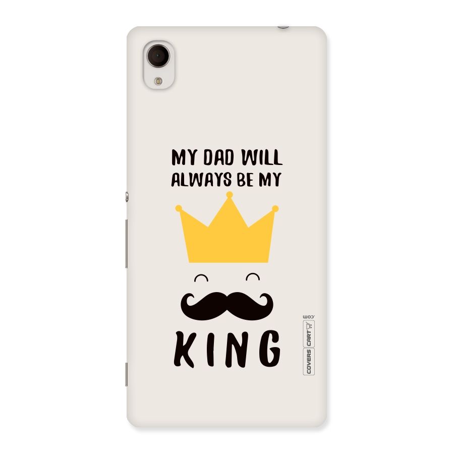 My King Dad Back Case for Sony Xperia M4