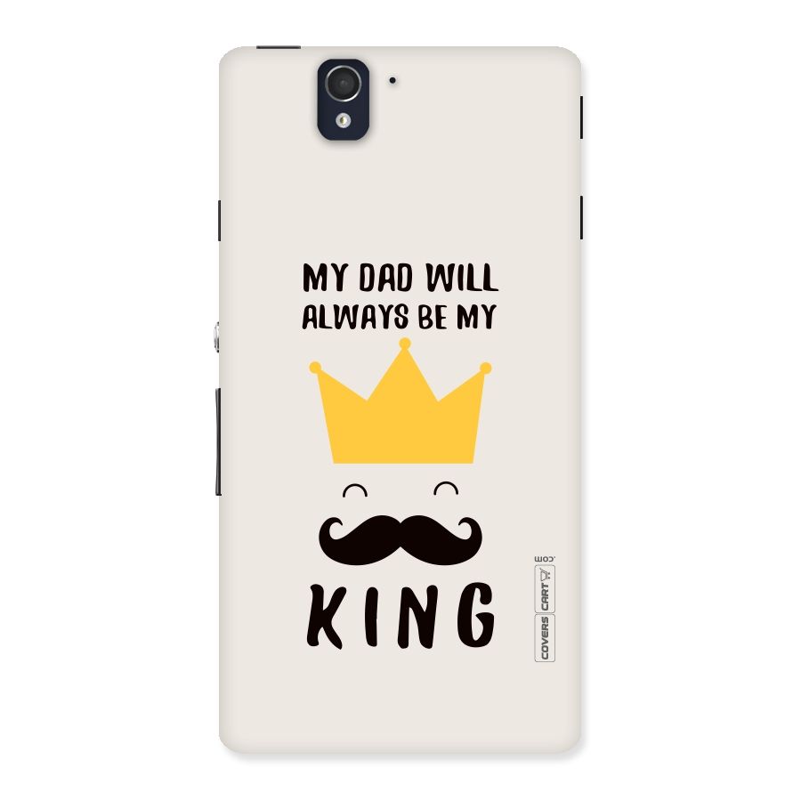 My King Dad Back Case for Sony Xperia Z