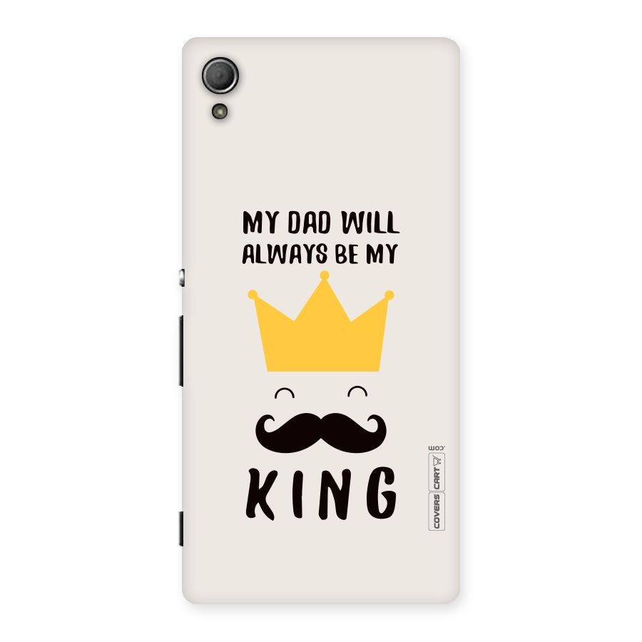 My King Dad Back Case for Xperia Z3 Plus