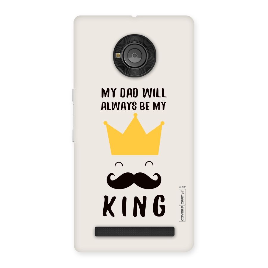 My King Dad Back Case for Yu Yunique
