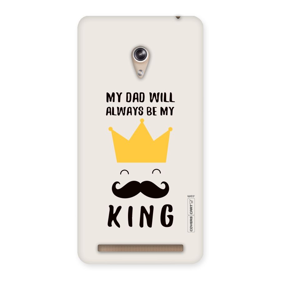My King Dad Back Case for Zenfone 6