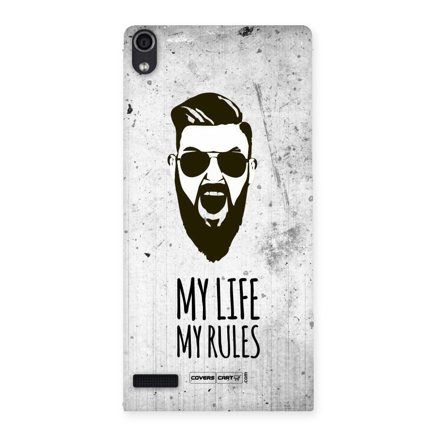 My Life My Rules Back Case for Ascend P6