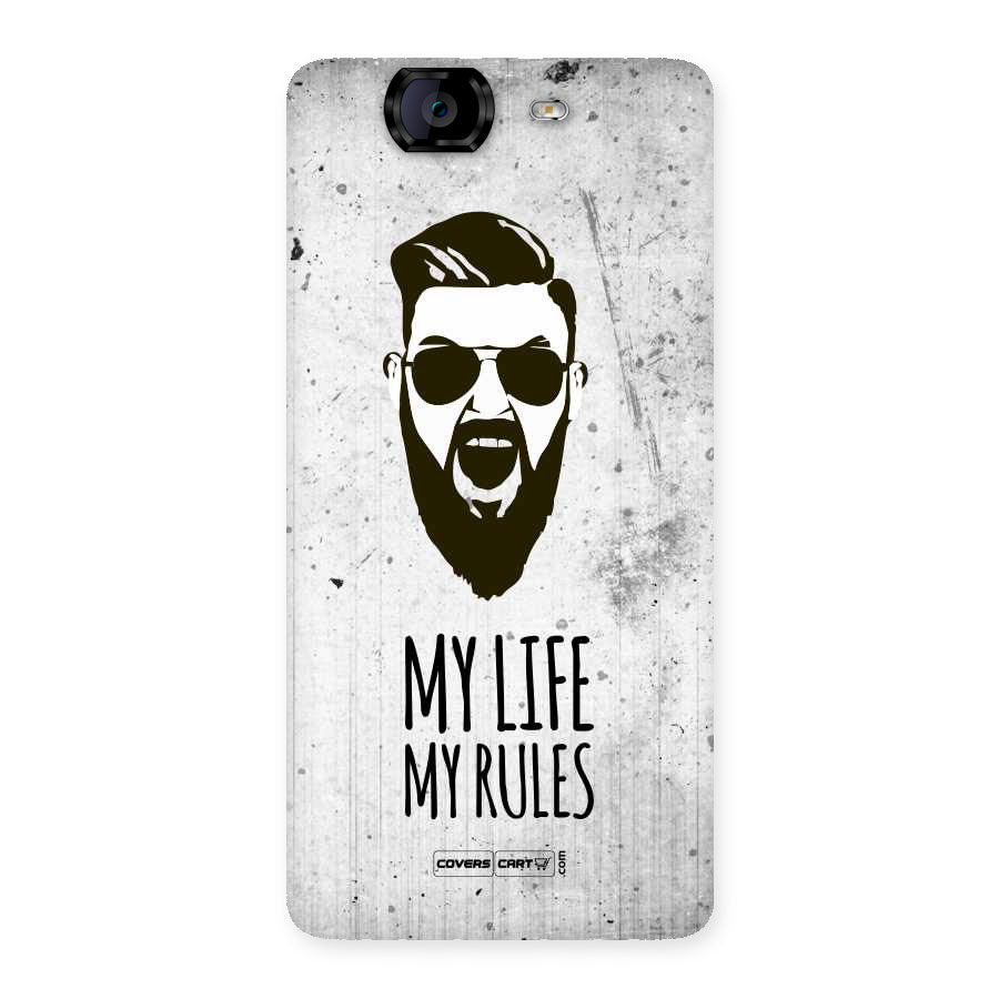My Life My Rules Back Case for Canvas Knight A350
