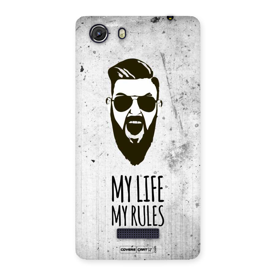 My Life My Rules Back Case for Micromax Unite 3