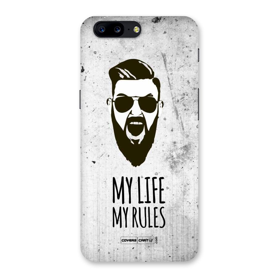 My Life My Rules Back Case for OnePlus 5