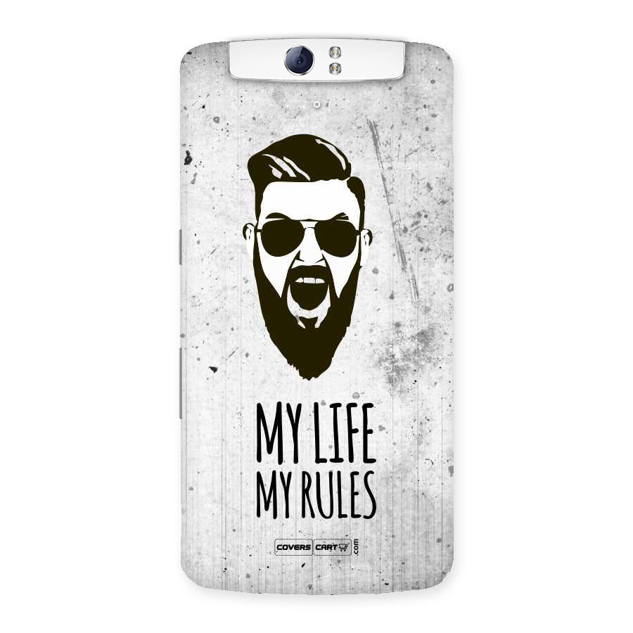 My Life My Rules Back Case for Oppo N1
