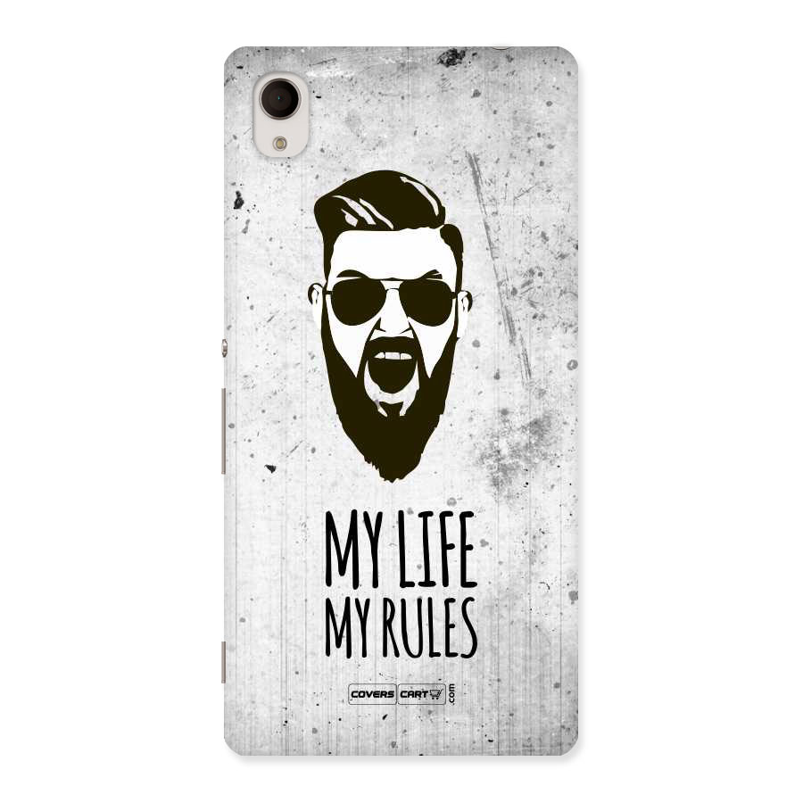My Life My Rules Back Case for Sony Xperia M4