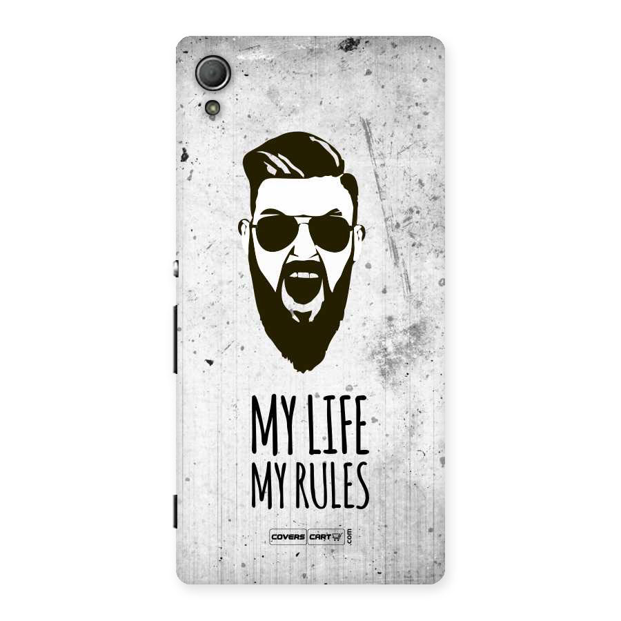 My Life My Rules Back Case for Xperia Z4