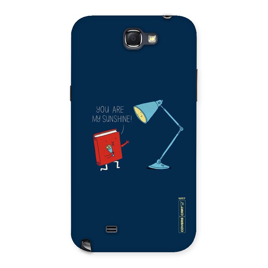 My Sunshine Back Case for Galaxy Note 2